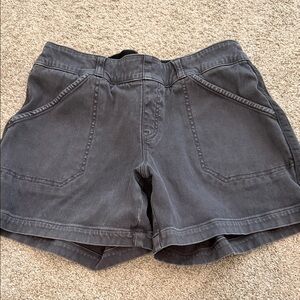 SPANX Charcoal Cargo Shorts